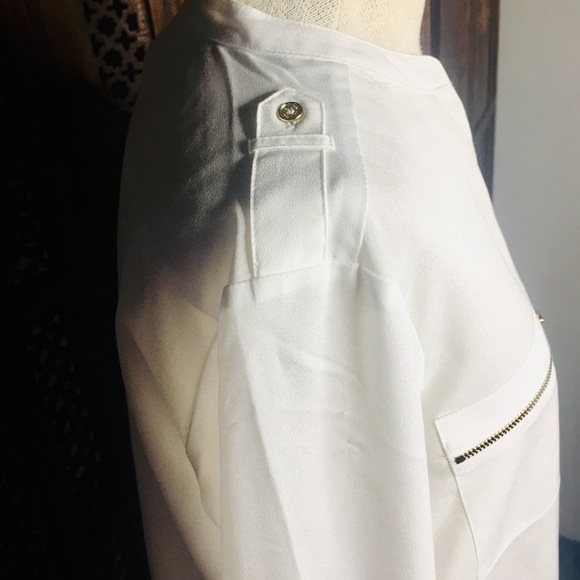 CALVIN Klein sheer spring top - Picture 5 of 7